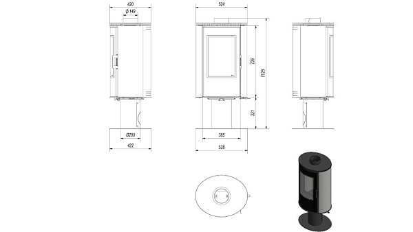 KOZA/AB/S/N/O/GLASS/ KAFEL/CZERWONY_1