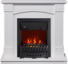 Каминокомплект Royal Flame Boston с очагом Aspen Black Белый Royal Flame Boston с очагом Aspen Black Белый