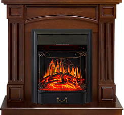 Каминокомплект Royal Flame Boston с очагом Majestic FX Black темный дуб Royal Flame Boston с очагом Majestic FX Black темный дуб