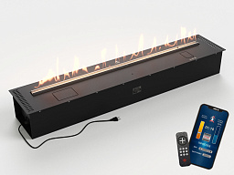 Автоматический биокамин Good Fire 1400 RC Black Good Fire 1400 RC Black