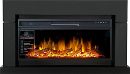 Каминокомплект Royal Flame Lindos очаг Vision 42 LOG LED серый графит Royal Flame Lindos очаг Vision 42 LOG LED серый графит