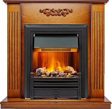 Каминокомплект Dimplex Lumsden очаг Brookline Black античный дуб Dimplex Lumsden очаг Brookline Black античный дуб