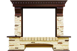 Портал Dimplex Pierre Luxe темный дуб/сланец угловой 1280x890x1000 мм Dimplex Pierre Luxe темный дуб/сланец угловой 1280x890x1000 мм