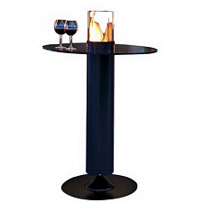 Напольный биокамин Acquaefuoco Apollo Table white/black Acquaefuoco Apollo Table white/black